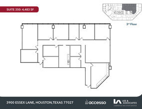 3900 Essex Ln, Houston, TX for rent Floor Plan- Image 1 of 2