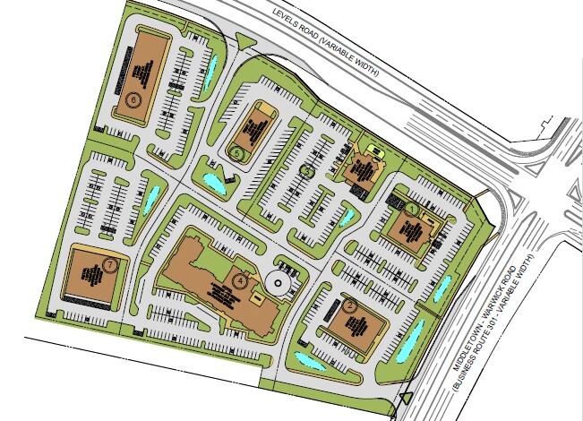 835 Middletown Warwick Rd, Middletown, DE for sale - Site Plan - Image 3 of 6