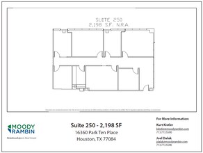 16360 Park Ten Place Dr, Houston, TX for rent Floor Plan- Image 1 of 1