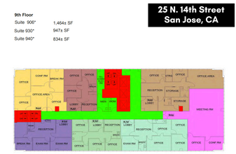 25 N 14th St, San Jose, CA for rent Floor Plan- Image 1 of 1