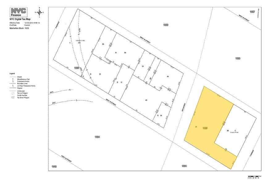 1700 Broadway, New York, NY for rent - Plat Map - Image 2 of 34