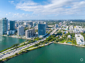 601 NE 36th St, Miami, FL - aerial  map view