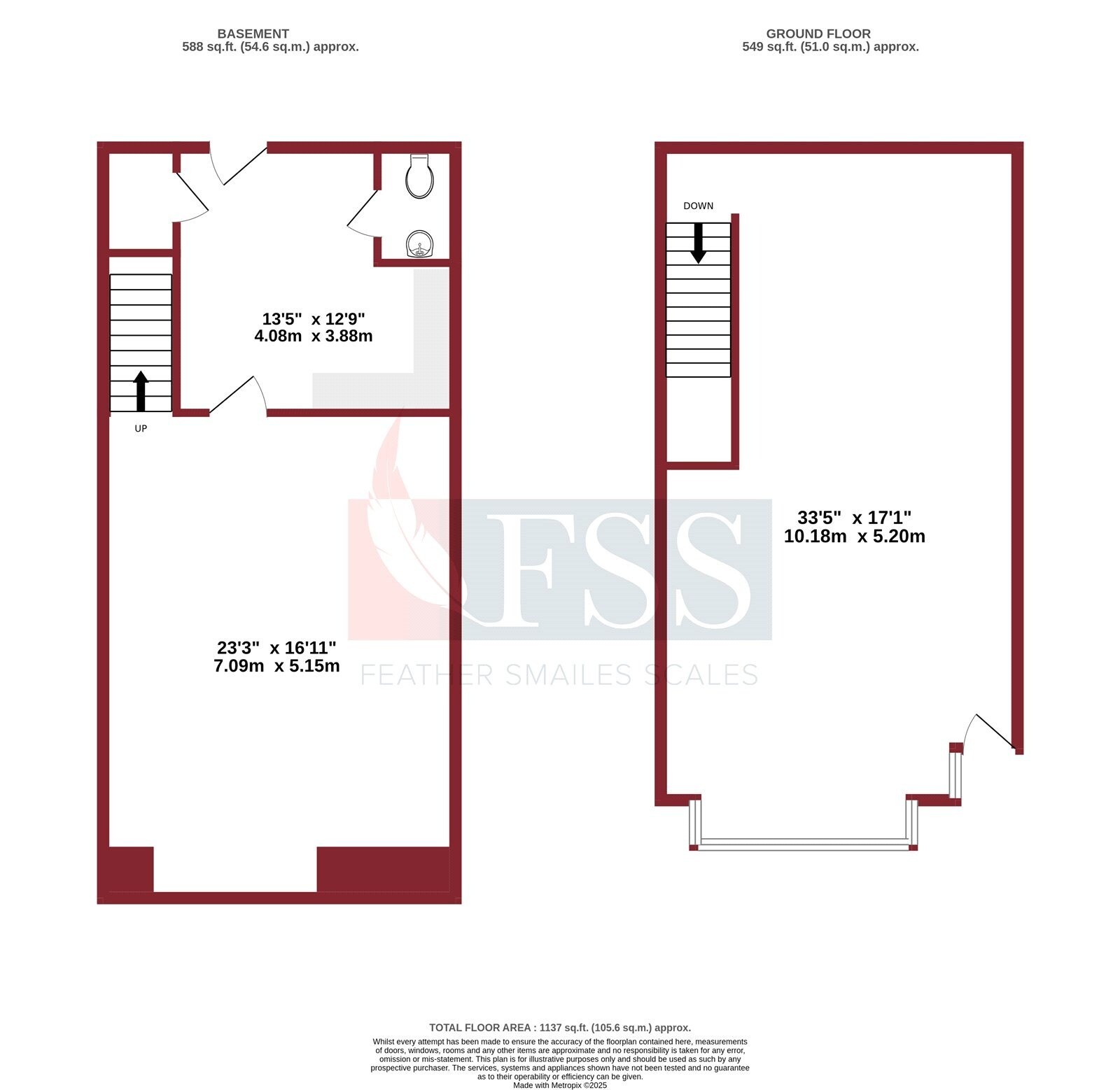 18 Cheltenham Parade, Harrogate to rent Floor Plan- Image 1 of 7