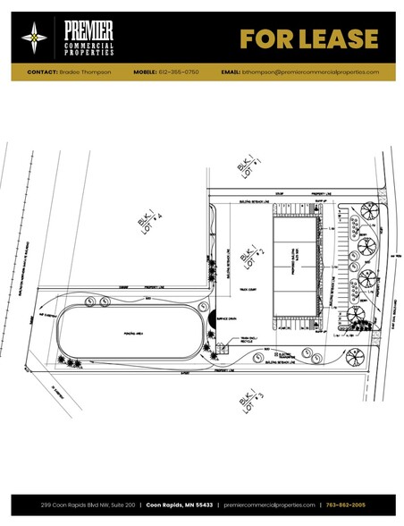 687 Dual Blvd NE, Isanti, MN for rent - Site Plan - Image 2 of 3