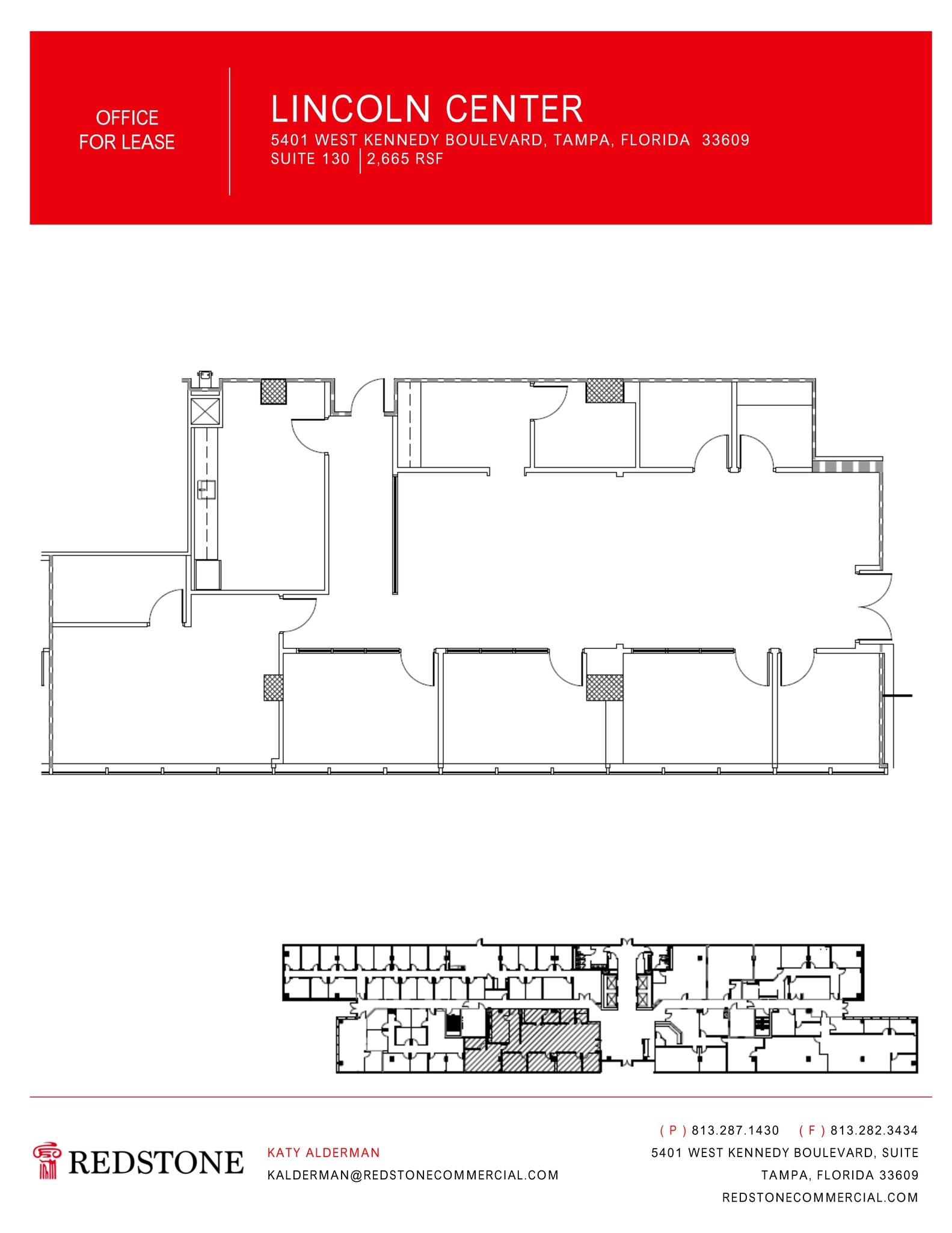 5401 W Kennedy Blvd, Tampa, FL to rent Site Plan- Image 1 of 1
