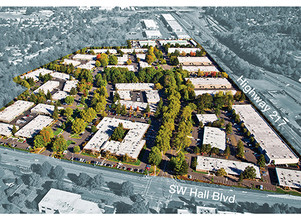 8362-8380 SW Nimbus Ave, Beaverton, OR - aerial  map view - Image1