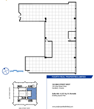 100, 110, and 120 King St W, Hamilton, ON for rent Floor Plan- Image 1 of 1