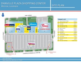 1900-2020 Louisville Ave, Monroe, LA for rent Site Plan- Image 2 of 3