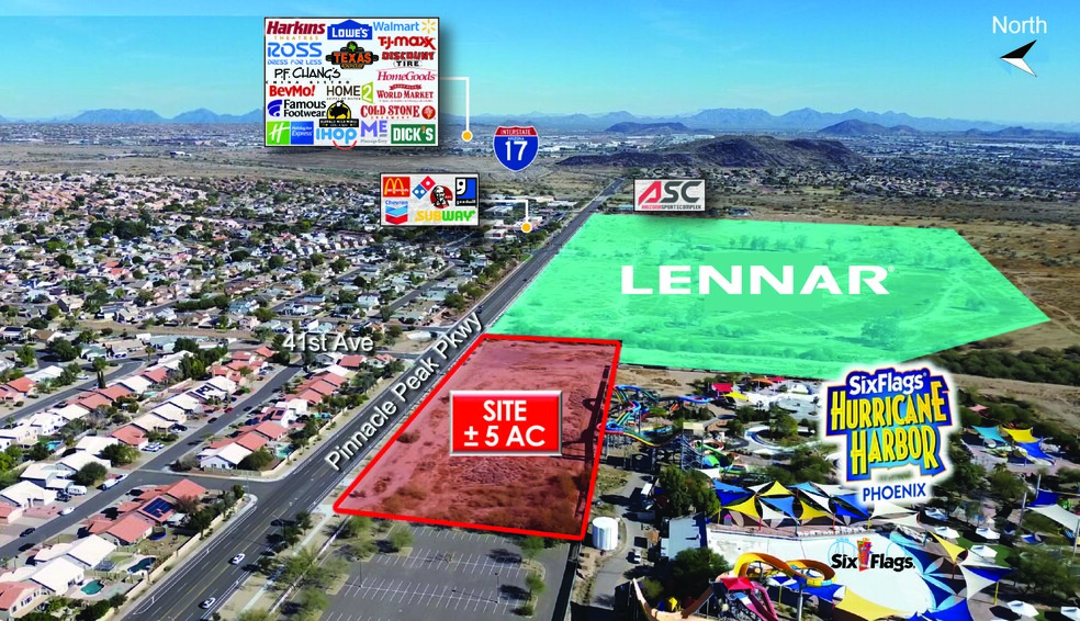 SEC 43rd Ave & Pinnacle Peak Rd, Glendale, AZ for rent - Building Photo - Image 1 of 1