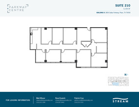 2805 Dallas Pkwy, Plano, TX for rent Floor Plan- Image 1 of 2