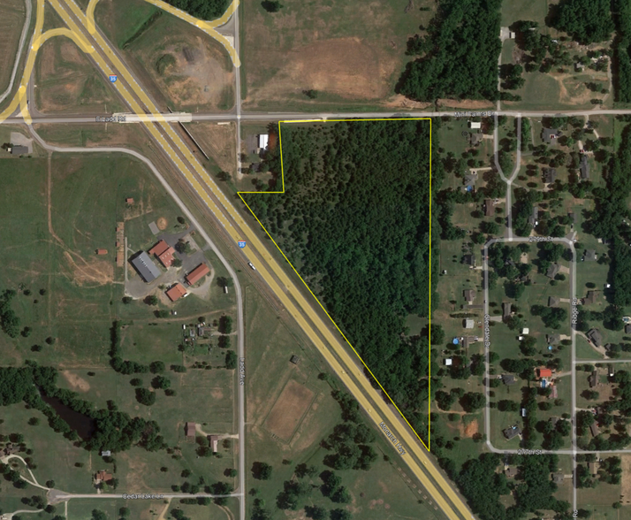 I-35 South & Ladd Road East, Goldsby, OK for sale - Aerial - Image 3 of 5