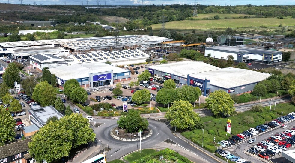 CANTERBURY RETAIL PARK portfolio of 2 properties for sale on LoopNet.co.uk - Aerial - Image 1 of 12