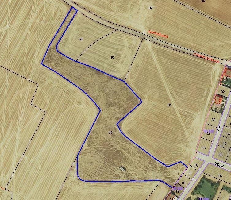 Land in Aldeatejada, Salamanca to rent Site Plan- Image 1 of 2