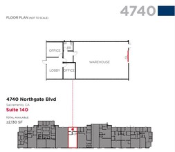 4700 Northgate Blvd, Sacramento, CA for rent Floor Plan- Image 1 of 1