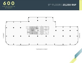 600 13th St NW, Washington, DC for rent Floor Plan- Image 1 of 1