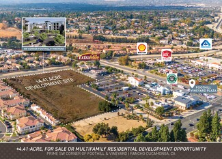 More details for SWC of Foothill Blvd & Vineyard Ave, Rancho Cucamonga, CA - Land for Sale