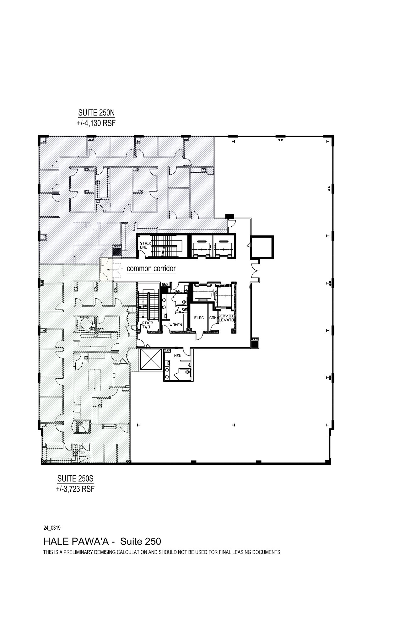 1401 S Beretania St, Honolulu, HI to rent Site Plan- Image 1 of 2