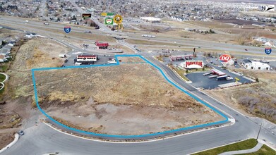 800 E Main St, Santaquin, UT - aerial  map view