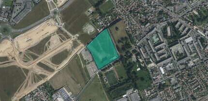 Persan - Aerial  map view