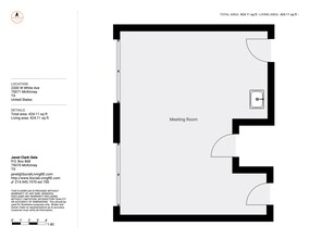 2300 W White Ave, McKinney, TX for rent Site Plan- Image 1 of 1