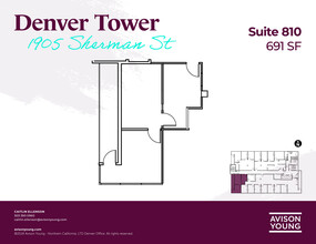 1905 Sherman St, Denver, CO for rent Floor Plan- Image 1 of 1