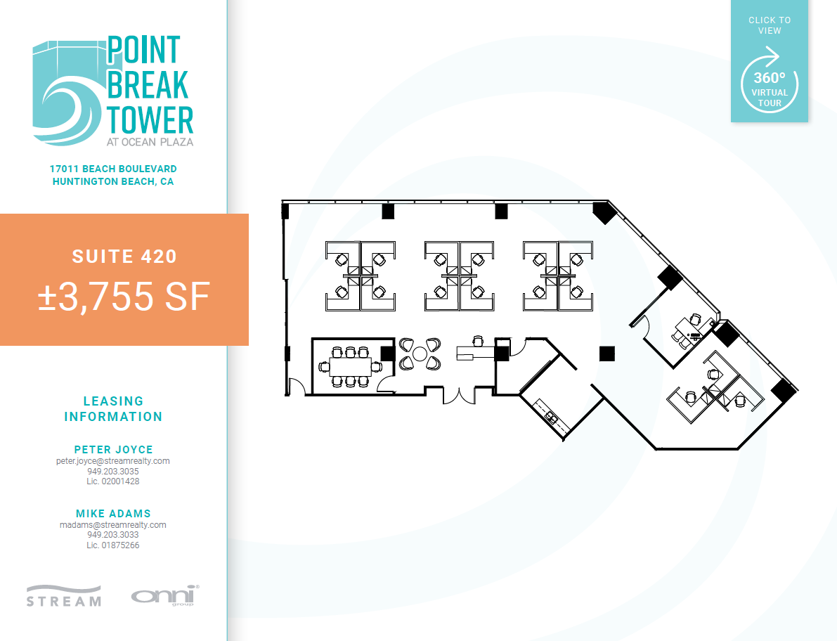 17011 Beach Blvd, Huntington Beach, CA for rent Floor Plan- Image 1 of 2