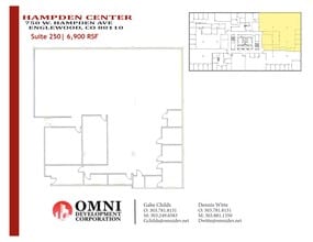 750 W Hampden Ave, Englewood, CO for rent Site Plan- Image 1 of 1