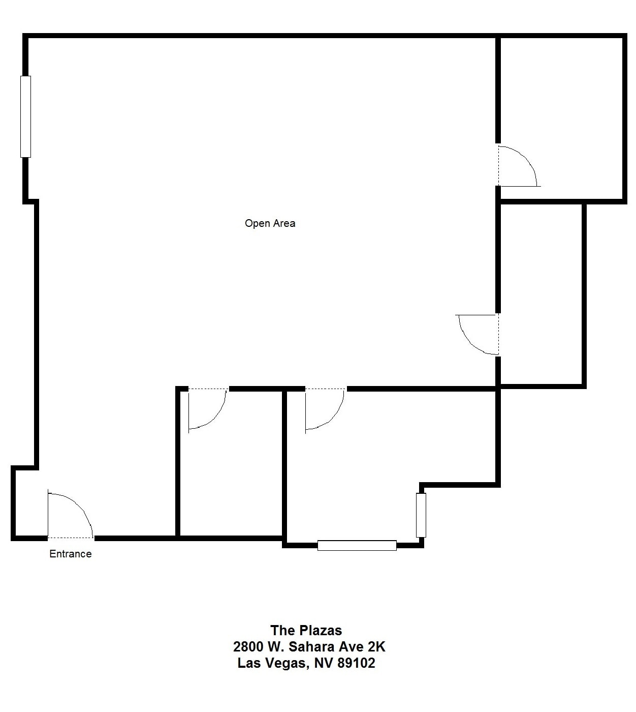 2800 W Sahara Ave, Las Vegas, NV to rent Floor Plan- Image 1 of 1