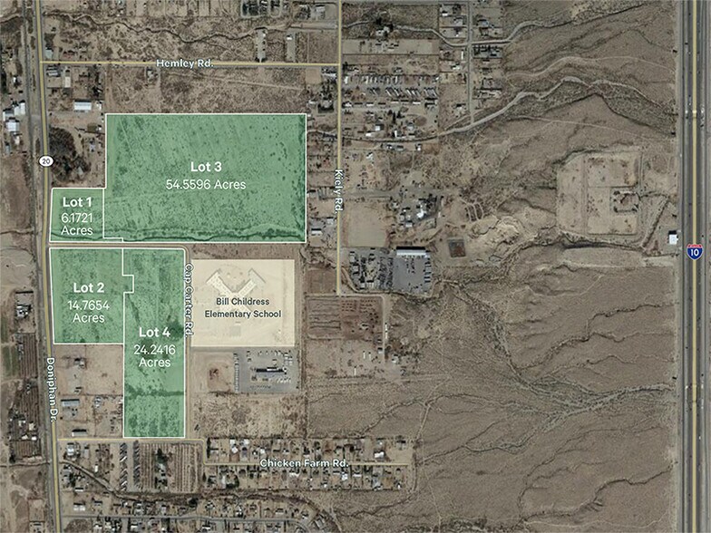 Intersection of Doniphan Drive & Cap Carter Road, Vinton, TX 79821