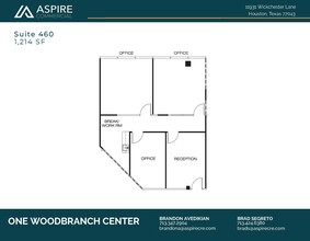 11931 Wickchester Ln, Houston, TX for rent Floor Plan- Image 1 of 2