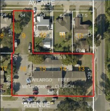 380 Fulton Dr SE, Largo, FL - aerial  map view