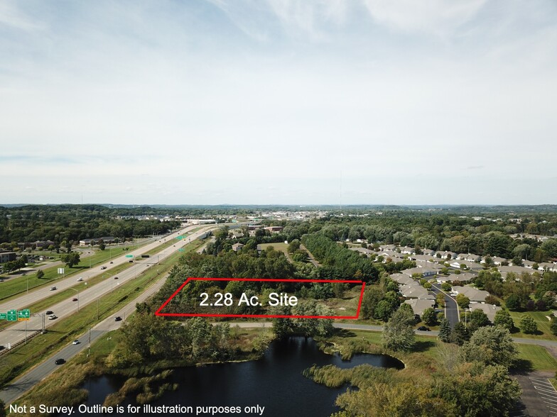 3455 S Hastings Way, Eau Claire, WI for rent - Aerial - Image 2 of 2