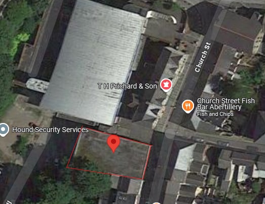 41-44 Church St, Abertillery to rent - Site Plan - Image 2 of 4