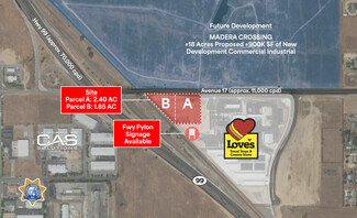 More details for SEC 99 Hwy And 17 Ave, Madera, CA - Land for Rent