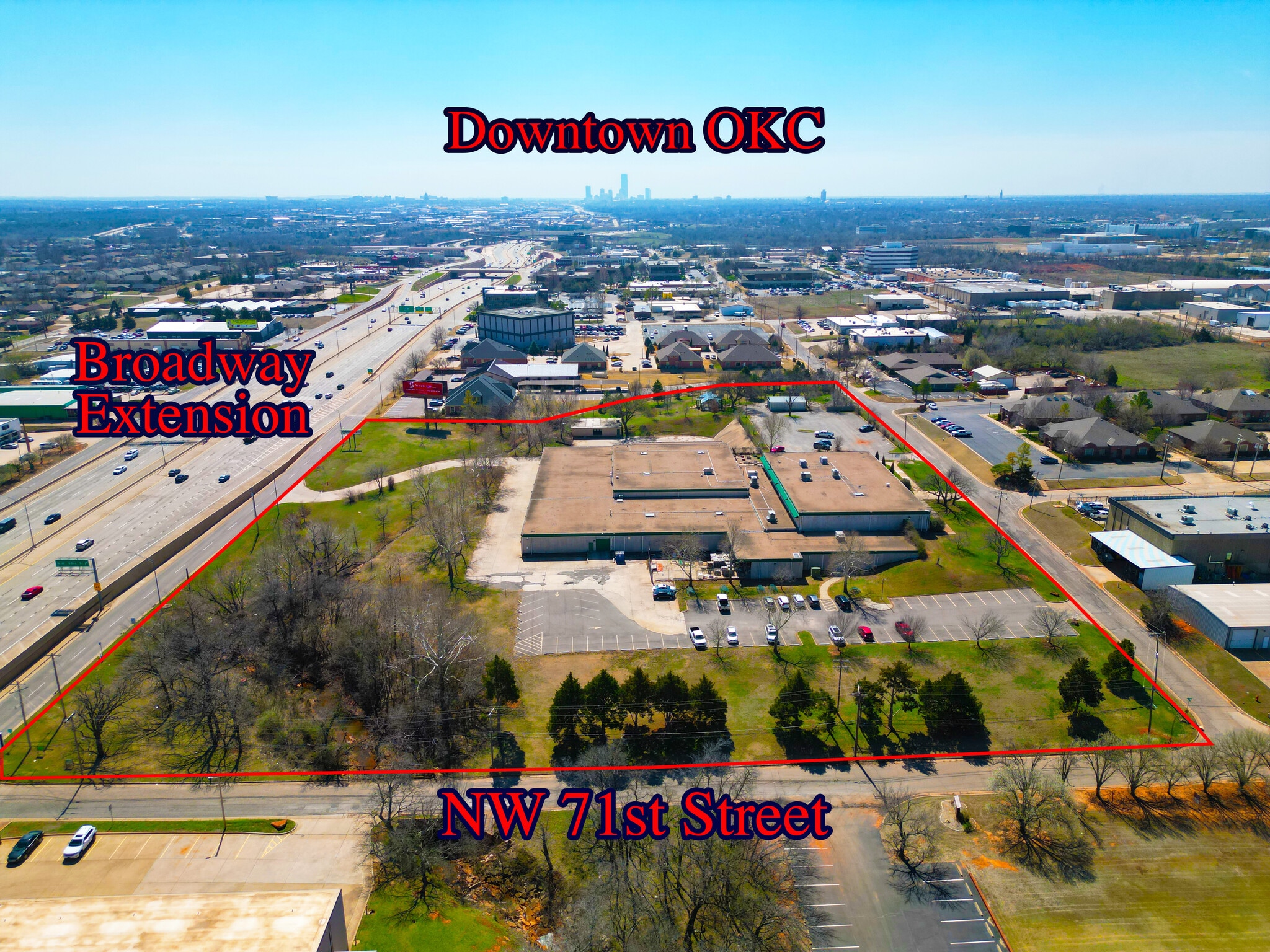 7000 N Robinson Ave, Oklahoma City, OK to rent Aerial- Image 1 of 12