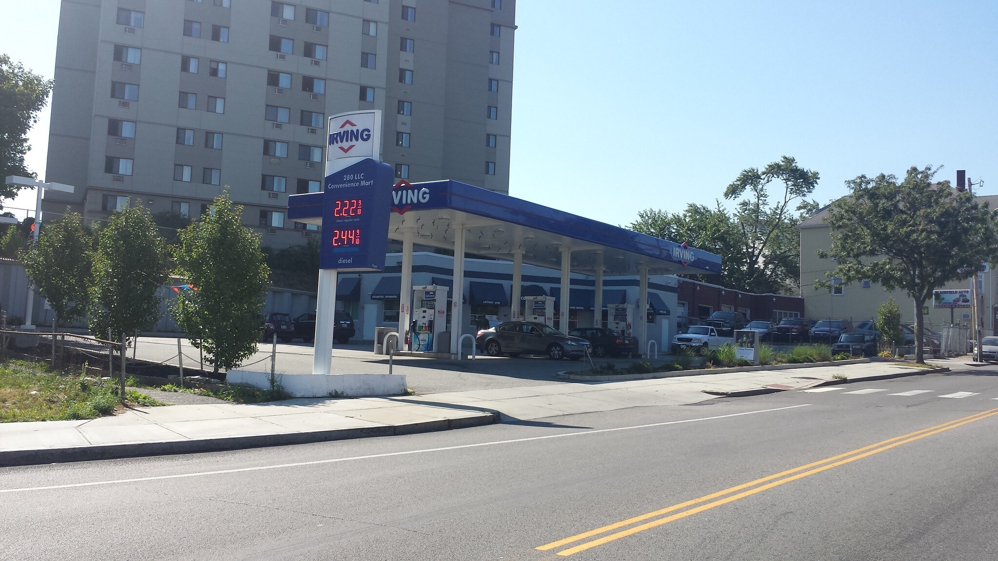 280 Plainfield St, Providence 02909 Irving Gas and Convenience PRICE