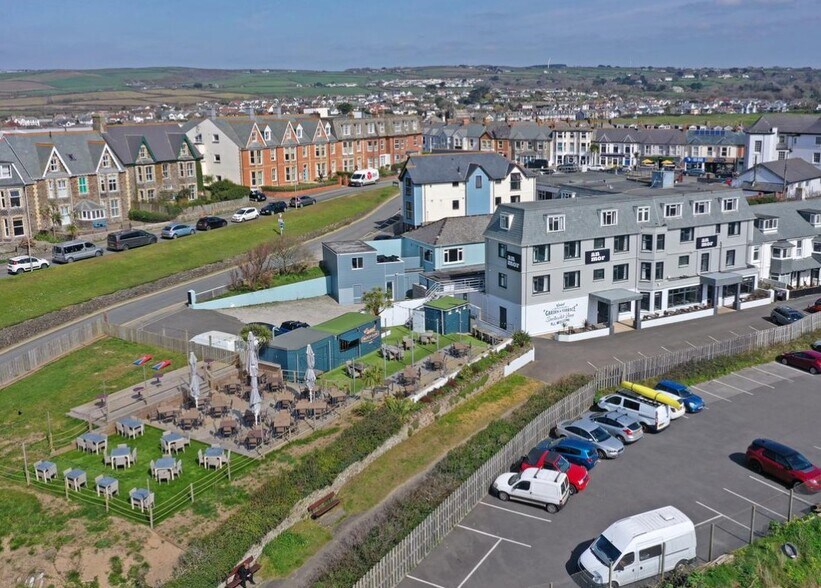 6 Hartland Ter, Bude for sale - Aerial - Image 1 of 1