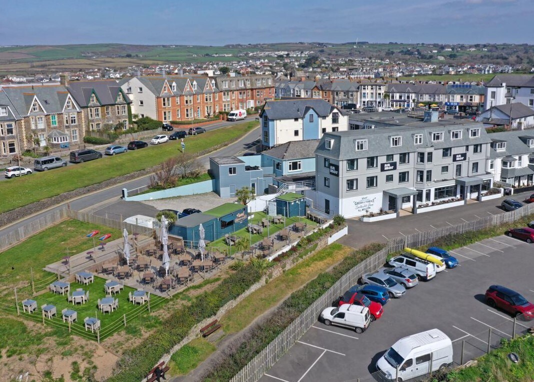 6 Hartland Ter, Bude for sale Aerial- Image 1 of 1