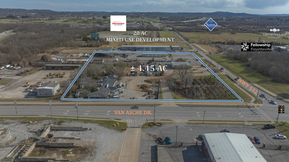 3538 N Highway 112, Fayetteville, AR for sale - Aerial - Image 1 of 3