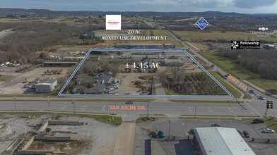 3538 N Highway 112, Fayetteville, AR for sale Aerial- Image 1 of 4