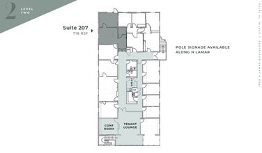 3906 N Lamar Blvd, Austin, TX to rent Floor Plan- Image 1 of 1