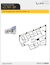 2701 Prosperity Ave, Merrifield, VA for rent Floor Plan- Image 2 of 2