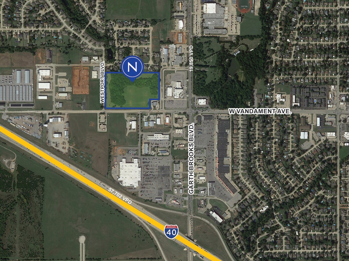 Vandament & Westport Blvd Vandament Ave, Yukon 73099 Land for Sale