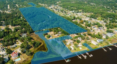 Seashore Road SW & Pirate Shores Drive SW, Holden Beach, NC for sale Aerial- Image 1 of 8