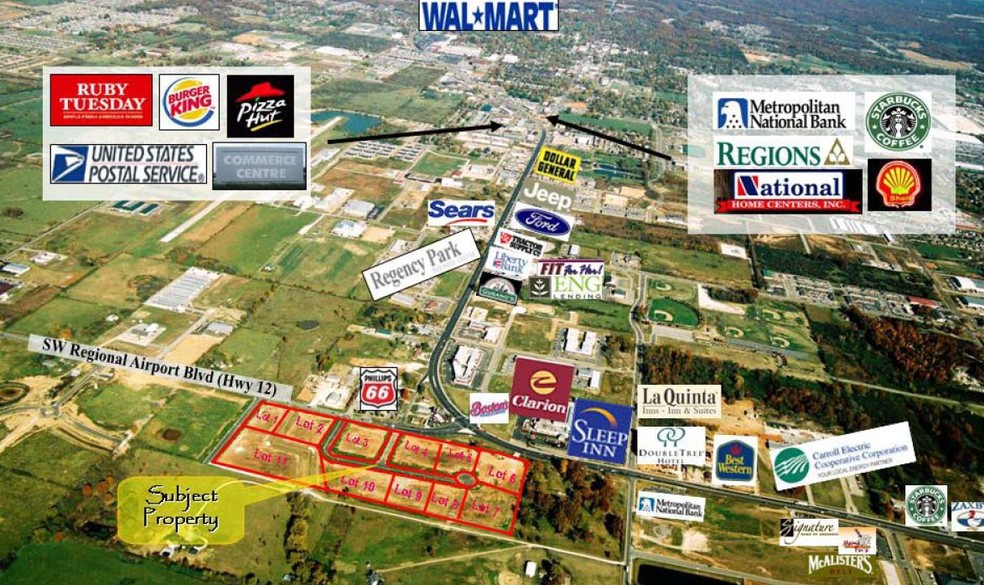 SW Regional Airport Blvd, Bentonville, AR for sale - Primary Photo - Image 1 of 1