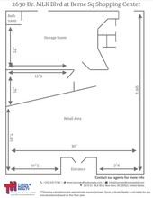 2600-2690 Dr M L King Jr Blvd, New Bern, NC for rent Floor Plan- Image 1 of 1