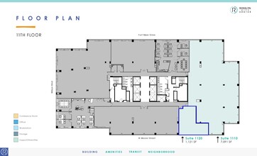 1700 N Moore St, Arlington, VA for rent Floor Plan- Image 1 of 1