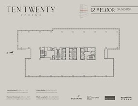 1020 Spring St, Atlanta, GA to rent Floor Plan- Image 1 of 1