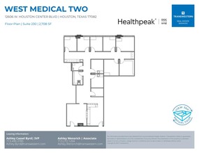 12606 W Houston Center Blvd, Houston, TX for rent Floor Plan- Image 1 of 1