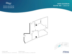 5050 Quorum Dr, Dallas, TX for rent Floor Plan- Image 1 of 1